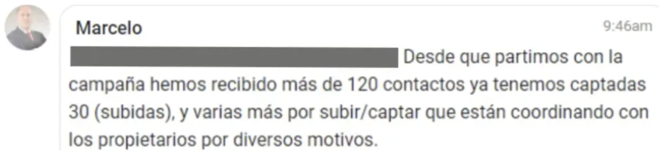 Captura compartida: Contactos y captaciones
